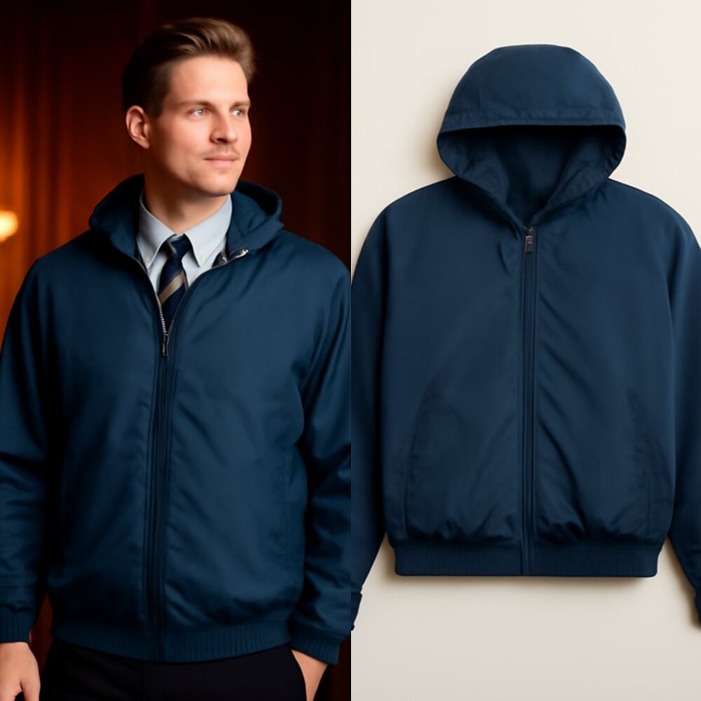 Chic Vintage Duckster Pro Group Men's Windbreaker , Size Large, Made in the USA